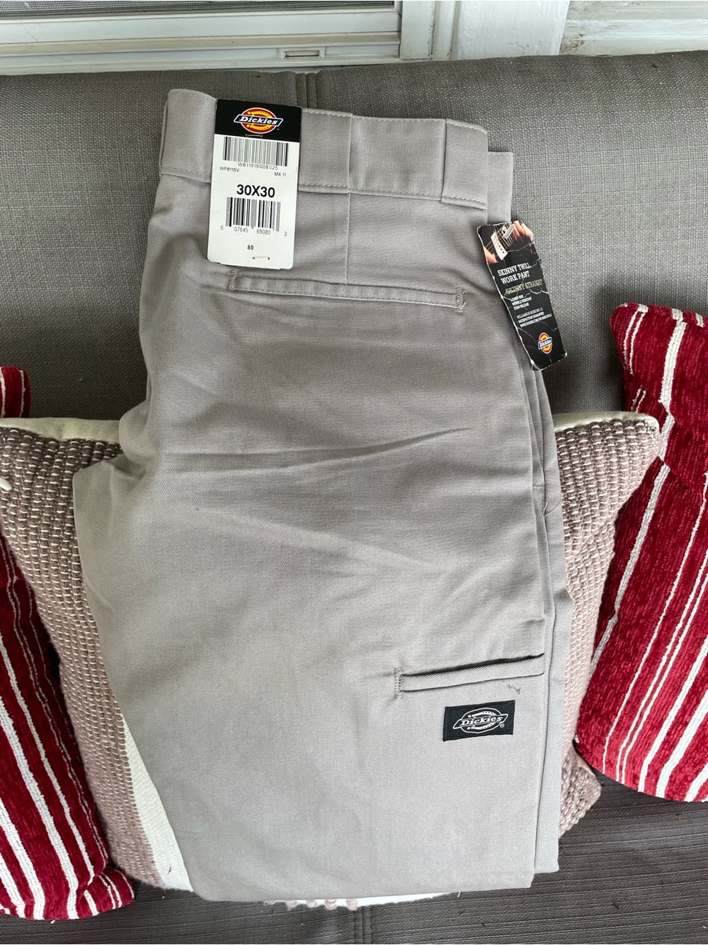 Dickies Men's Classic Work Pants - Light Gray,